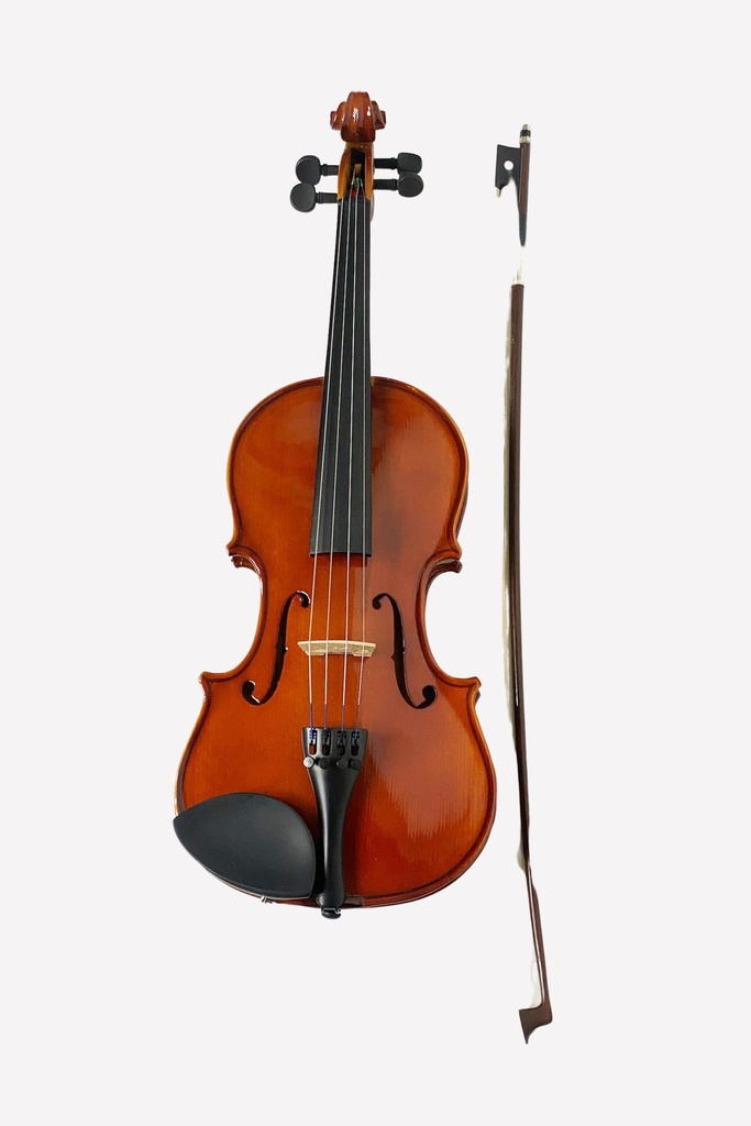 Classic Wooden Violin with Bow