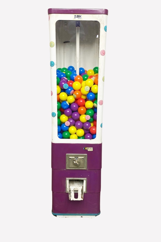 Purple Arcade Gumball Machine