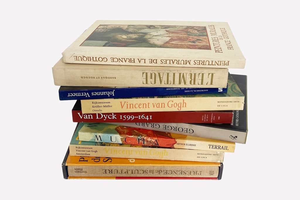Stack of Art History Books