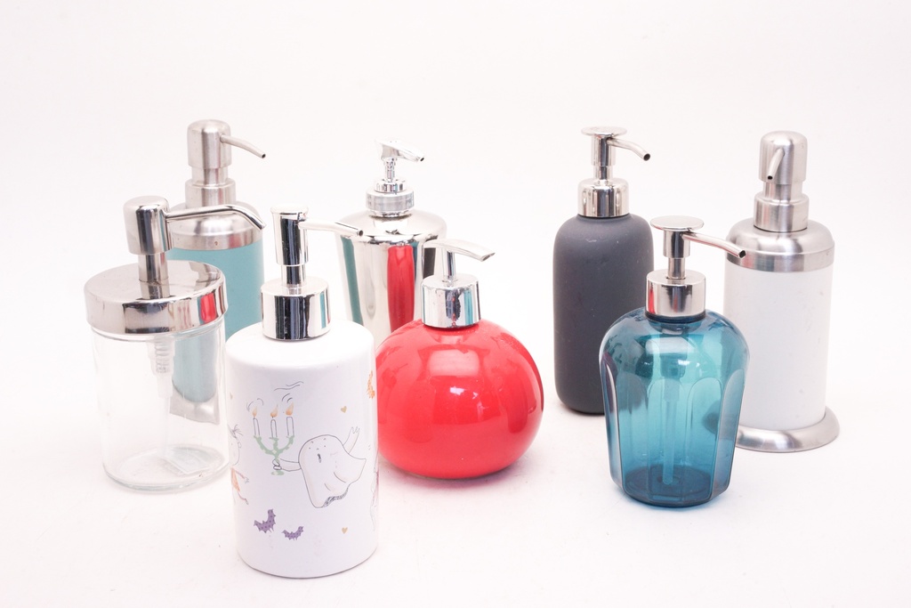 Assorted Decorative Soap Dispensers Collection