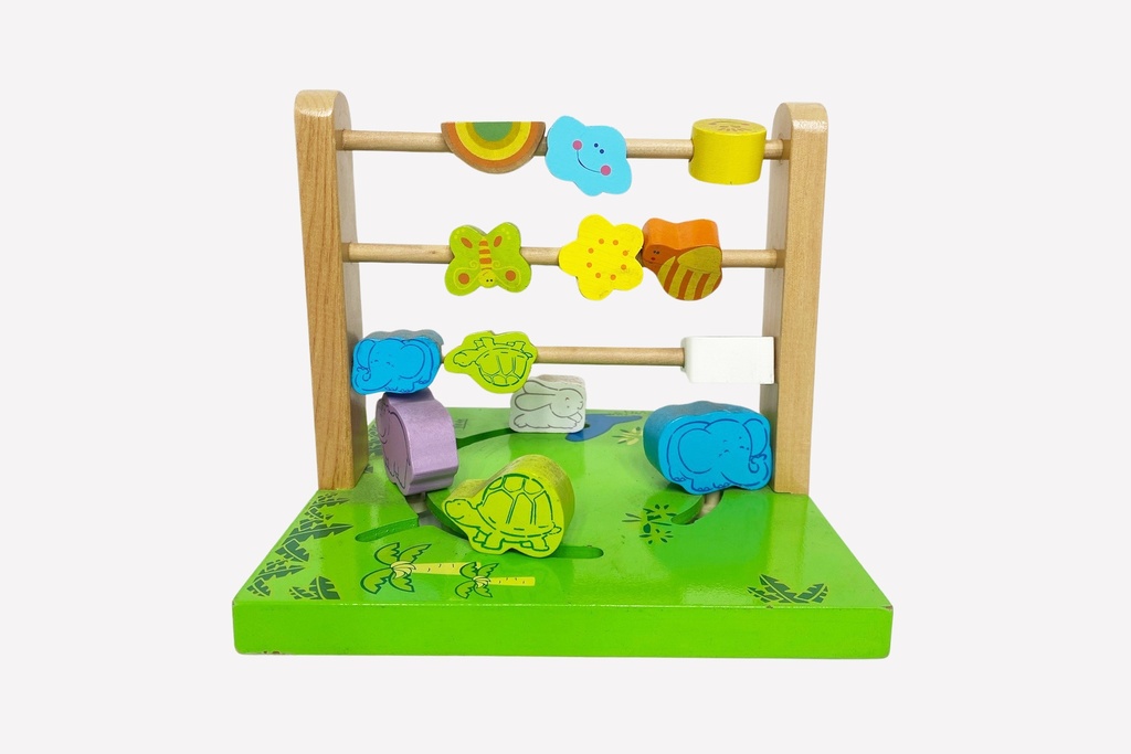 Wooden Animal Bead Maze Toy