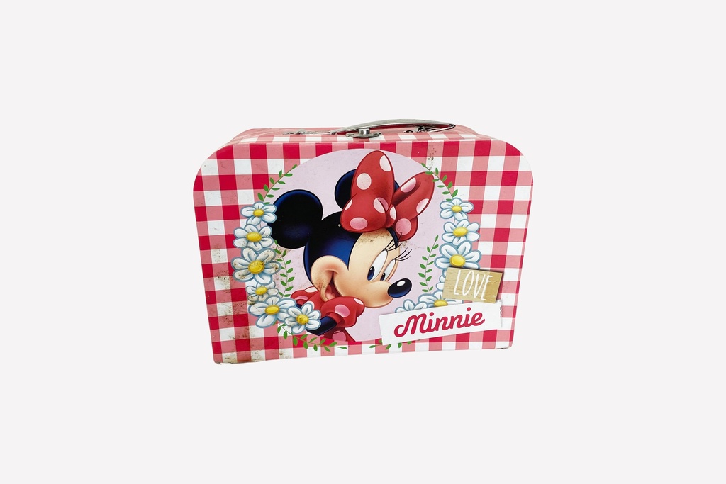 Minnie Mouse Gingham Daisy Tin Lunchbox