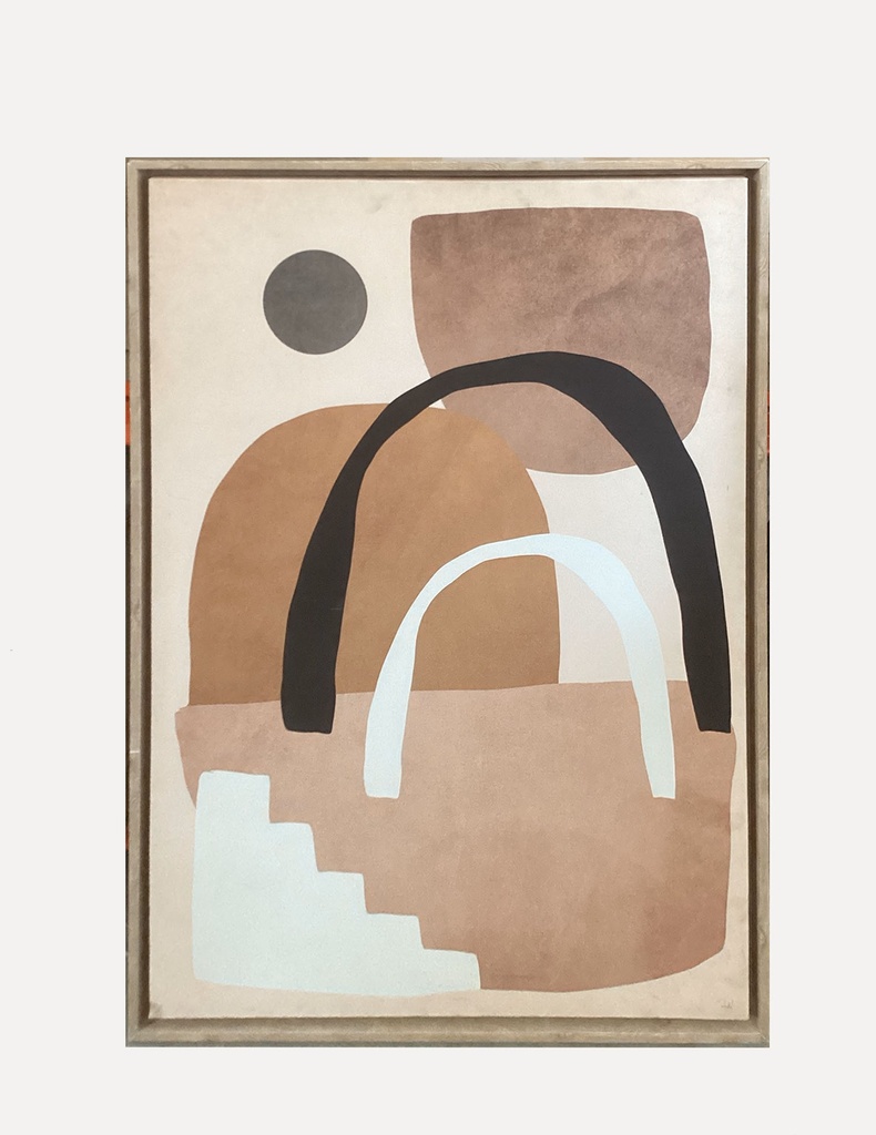 Modern Earthy Abstract Composition