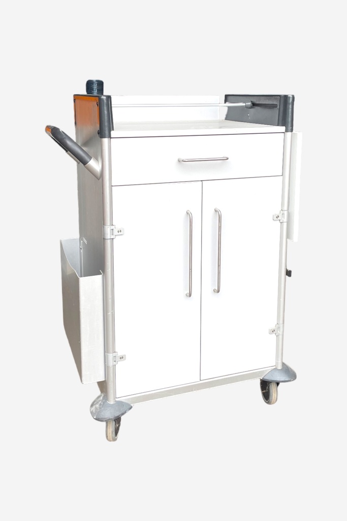 Hospital Utility Cart on Wheels