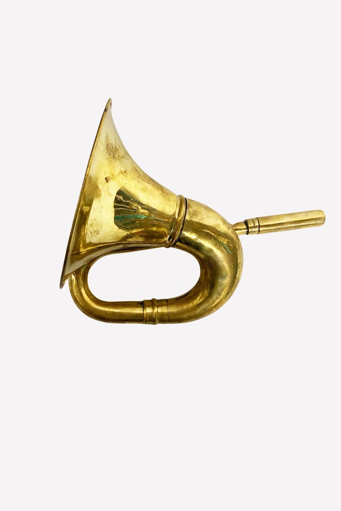 Vintage Brass Bugle Horn