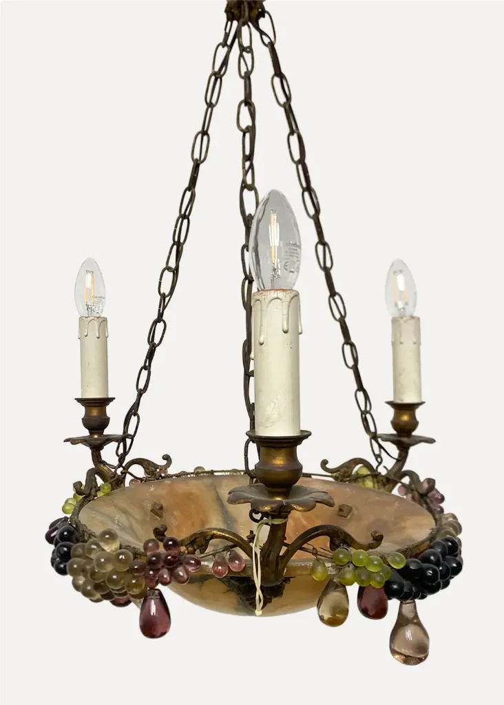 3 banches grapes hanging lamp
