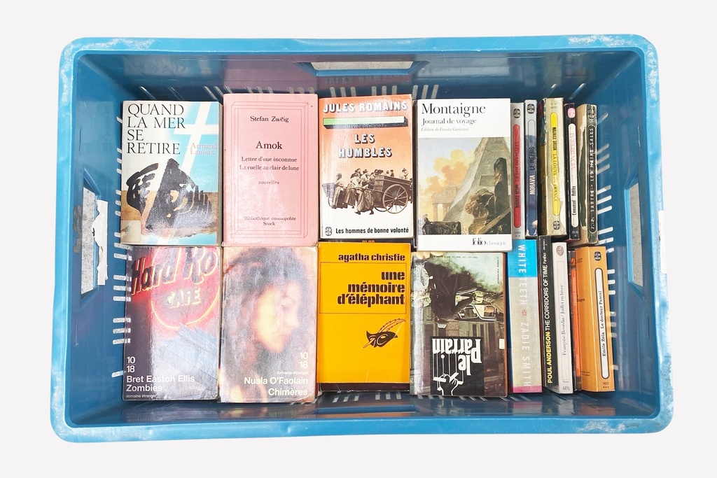 Box of novels or books